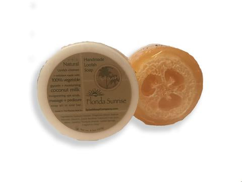 Organic Vegan Loofah Soap - VegoGlam (The Vegan Cosmetics Store)