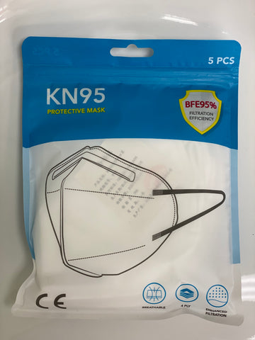 KN95 Face Masks 5 Pack