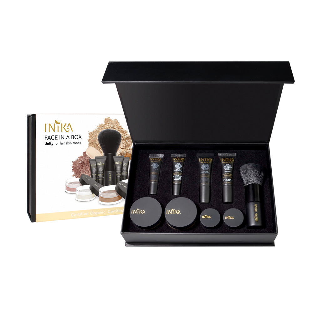 Face in a Box - The Essentials Starter Kit - INIKA (The Vegan Cosmetics Store)