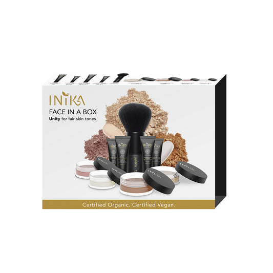 Face in a Box - The Essentials Starter Kit - INIKA (The Vegan Cosmetics Store)