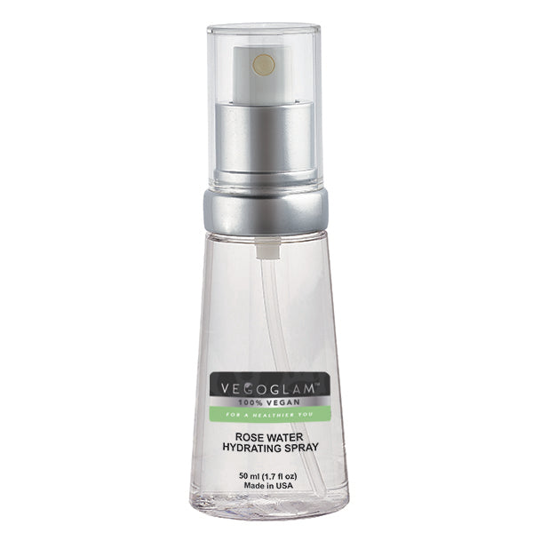 Vegan Rose Water Hydrating Spray - VegoGlam (The Vegan Cosmetics Store)